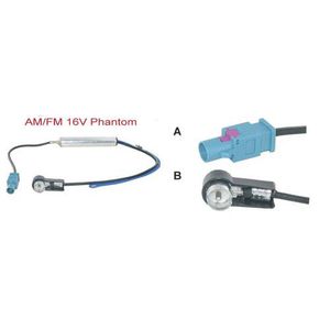 AM/FM 16V Phantom antenne adapter 11150013