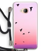 Fly away: HTC U Play Transparant Hoesje met koord