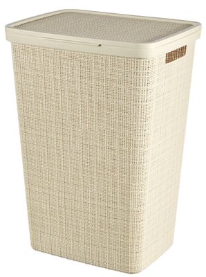 Curver jute wasbox 58 liter offwhite