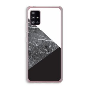 Combinatie marmer: Samsung Galaxy A51 5G Transparant Hoesje