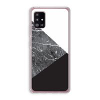Combinatie marmer: Samsung Galaxy A51 5G Transparant Hoesje Combinatie marmer: Samsung Galaxy A51 5G Transparant Hoesje