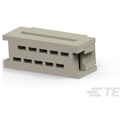 TE Connectivity 1-216791-0 Female header, inbouw (standaard) Inhoud: 1 stuk(s) Box