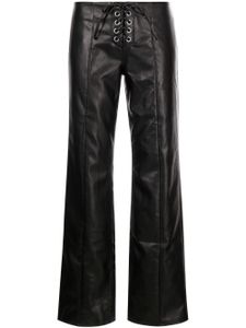 ROTATE BIRGER CHRISTENSEN pantalon fuselé à taille mi-haute - Noir