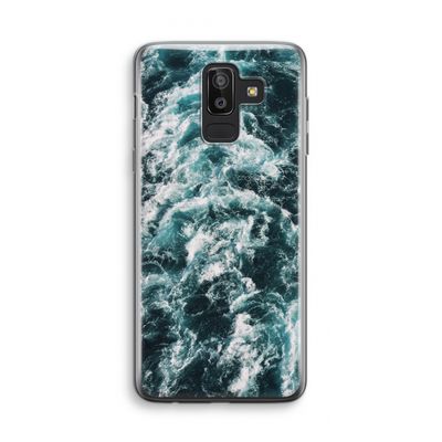 Zee golf: Samsung Galaxy J8 (2018) Transparant Hoesje