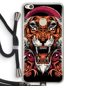 Tiger and Rattlesnakes: Huawei Ascend P8 Lite (2017) Transparant Hoesje met koord