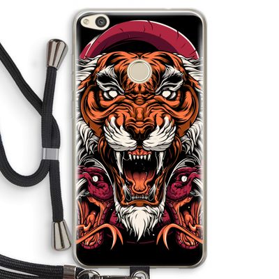 Tiger and Rattlesnakes: Huawei Ascend P8 Lite (2017) Transparant Hoesje met koord