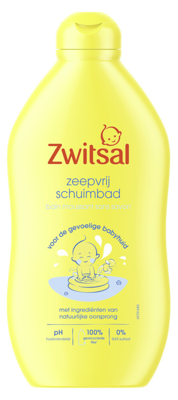 Zwitsal Zeepvrij Schuimbad 0% Sulfaat