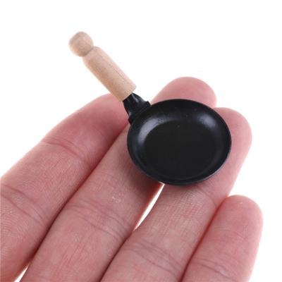 3 stuks Doll House miniatuur keuken koekenpan koken tools kinderen Pretend Play speelgoed