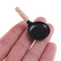 3 stuks Doll House miniatuur keuken koekenpan koken tools kinderen Pretend Play speelgoed