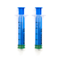 Elvedes Set ontluchtingsspuiten voor mineraalolie