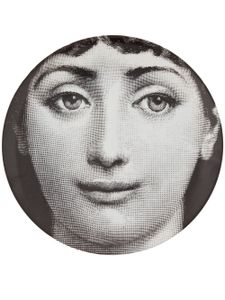 Fornasetti assiette imprimée - Blanc