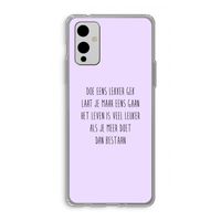 Gek: OnePlus 9 Transparant Hoesje