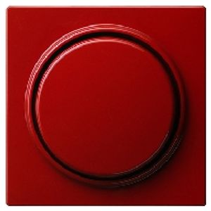 065043  - Cover plate for dimmer red 065043