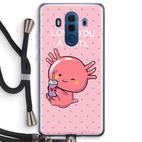 Love You A Lotl: Huawei Mate 10 Pro Transparant Hoesje met koord