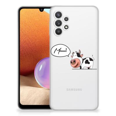 Samsung Galaxy A32 4G | A32 5G Enterprise Editie Telefoonhoesje met Naam Cow Samsung Galaxy A32 4G | A32 5G Enterprise Editie Telefoonhoesje met Naam Cow