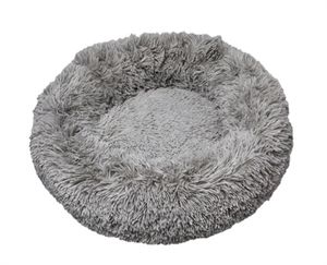 Foeiii hondenmand zenji relax donut lichtgrijs 100x100x18 cm