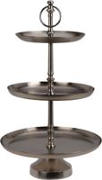 Etagere 3 laags 30x50 cm zilver Nampook - Nampook