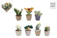 Take me home plant pluche S 7 ass 12-17 cm