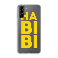 Habibi Majorelle : Samsung Galaxy S21 Plus Transparant Hoesje