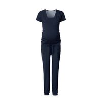 Noppies zwangerschaps- en voedingjumpsuit Elma donkerblauw - thumbnail