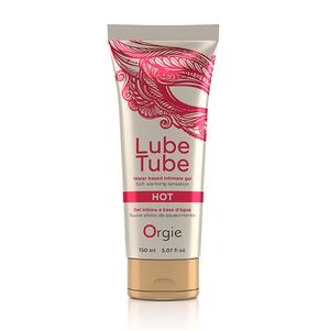 Orgie - Lube Tube Hot 150 ml Verwarmend Waterbasis Glijmiddel