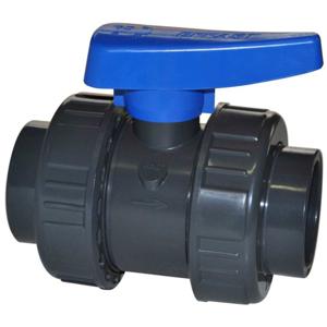 Effast Kogelkraan PVC 25mm Dubbele Wartel - Eenvoudige Installatie, Duurzaam & Precieze Waterregulatie