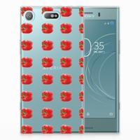 Sony Xperia XZ1 Compact | Siliconen Case | Paprika Red