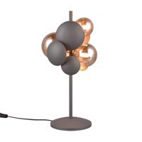 LED Tafellamp - Trio Select Bubble - 3 Lichtpunten - G9-fitting - Snoerschakelaar - IP20 - Antraciet - Metaal