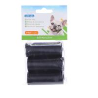 Nobleza Hondenpoepzakjes - 3 Rollen - 45 Poepzakjes - Zwart