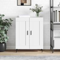 Dressoir 69,5x34x90 cm bewerkt hout wit