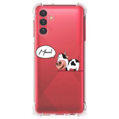 Samsung Galaxy A13 5G | A04s Stevig | Bumper Hoesje | Cow
