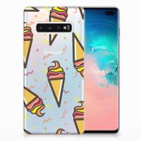 Samsung Galaxy S10 Plus | Siliconen Case | Icecream