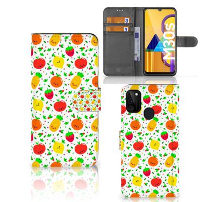 Samsung Galaxy M21 | M30s | Book Cover | Fruits