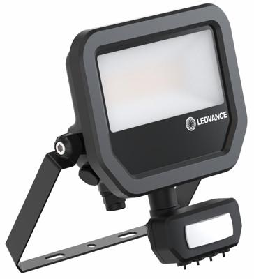 LEDVANCE LED Bouwlamp 20W 4000K zwart + Sensor - 5017561
