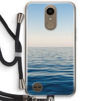 Water horizon: LG K10 (2017) Transparant Hoesje met koord