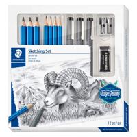 Potlood staedtler schetsset 12dlg | 4 stuks