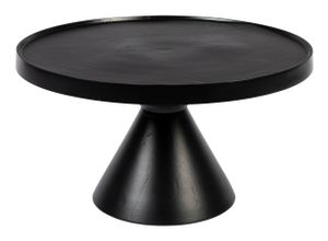Zuiver Ronde Salontafel 'Floss' 60cm, kleur Zwart