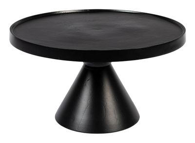 Zuiver Ronde Salontafel 'Floss' 60cm, kleur Zwart
