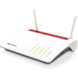 AVM FRITZ!Box 6890 LTE draadloze router Gigabit Ethernet Dual-band (2.4 GHz / 5 GHz) 3G 4G Zwart, Rood, Wit