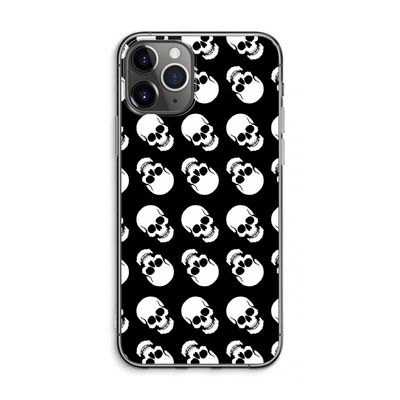 Musketon Skulls: iPhone 11 Pro Max Transparant Hoesje