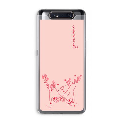 Best Friends: Samsung Galaxy A80 Transparant Hoesje