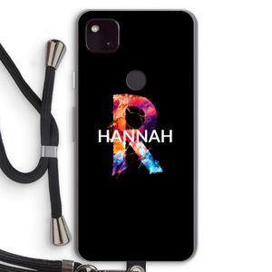 Abstract Spectrum: Pixel 4a 5G Transparant Hoesje met koord