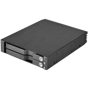 Silverstone SST-FS202B drive bay panel Zwart