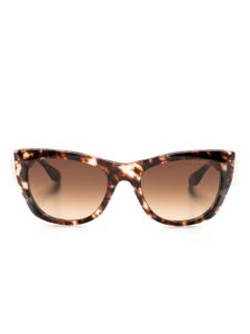 Dita Eyewear lunettes de soleil Icelus à monture papillon - Marron