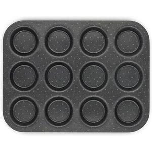 Tefal Success J1602802 bakblik voor 12 Muffins - 30 x 23 cm - anti aanbaklaag