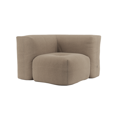 Soft Sofa Indoor - Corner - Brun - SACKit