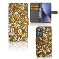 Wallet Case Xiaomi 12 | 12X Barok Goud - thumbnail