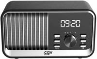 Draagbare FM-radio - CVG - BeBop FM - Bluetooth - Ingebouwde batterij - Zwart