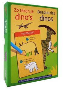 Zo Teken Je Dino's Sjabloonkaarten