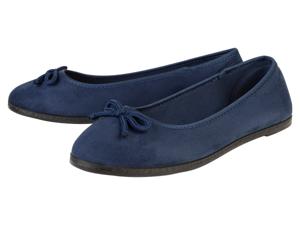 esmara Dames ballerina's (39, Marineblauw)